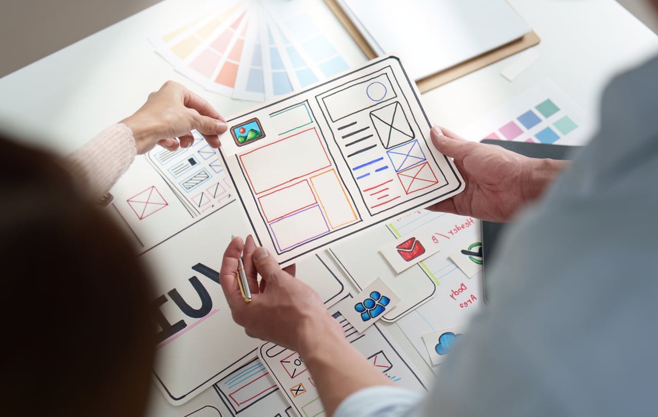 graphic design grid layout
