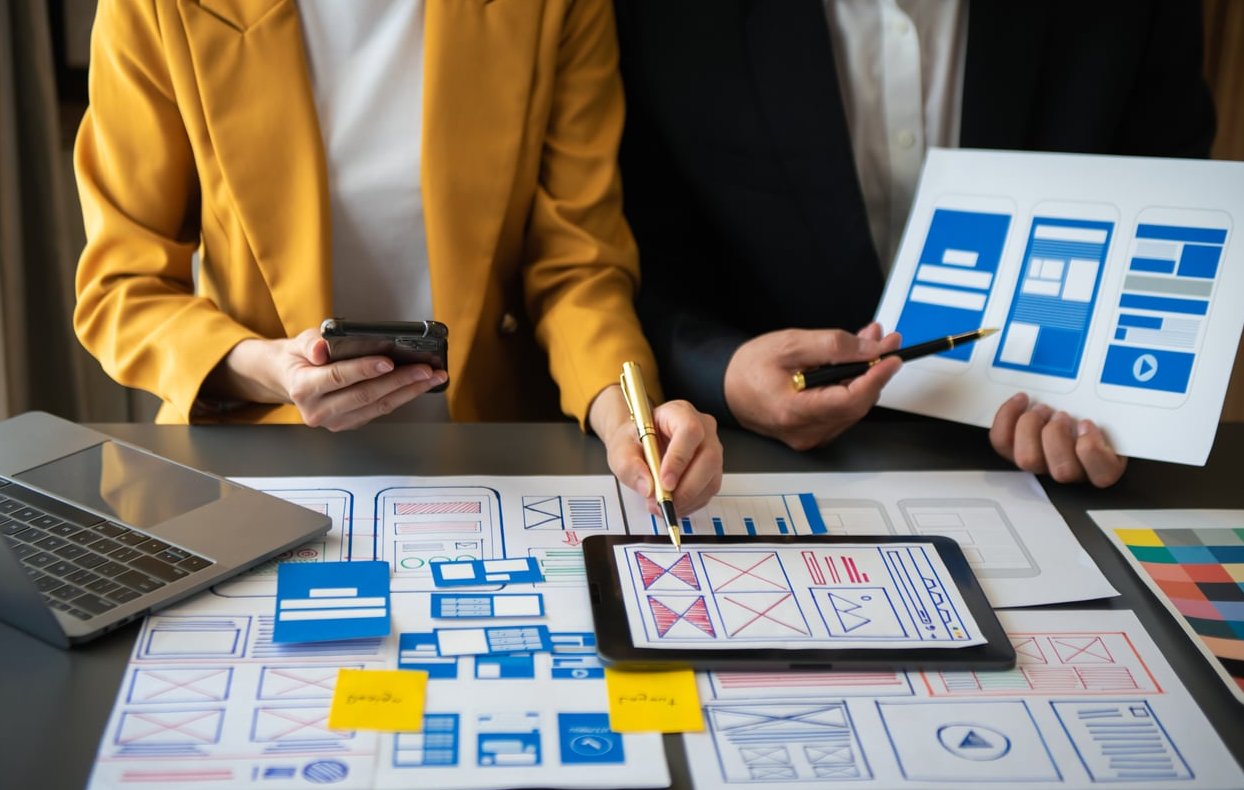 graphic design grid layout