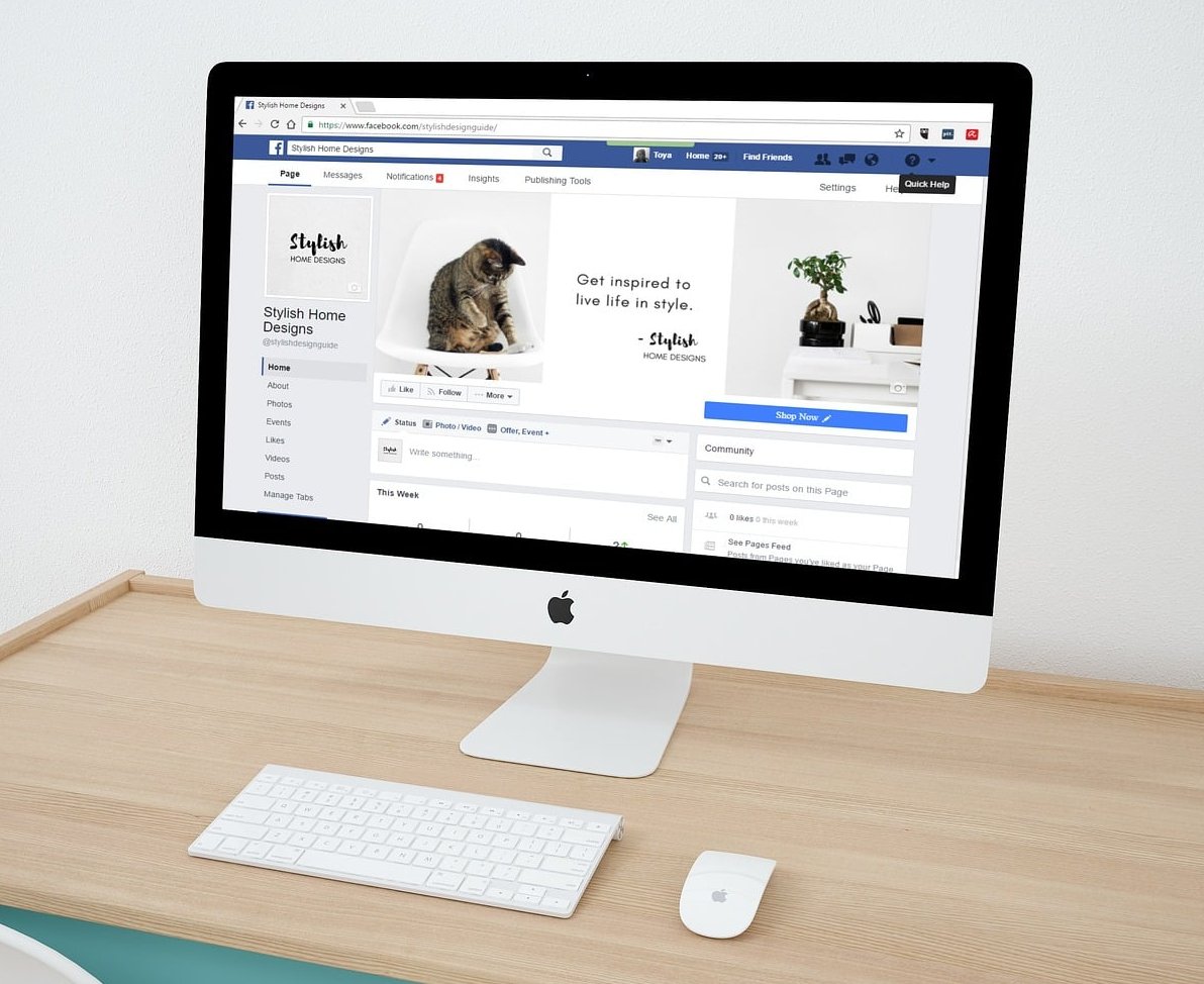 website design mockup